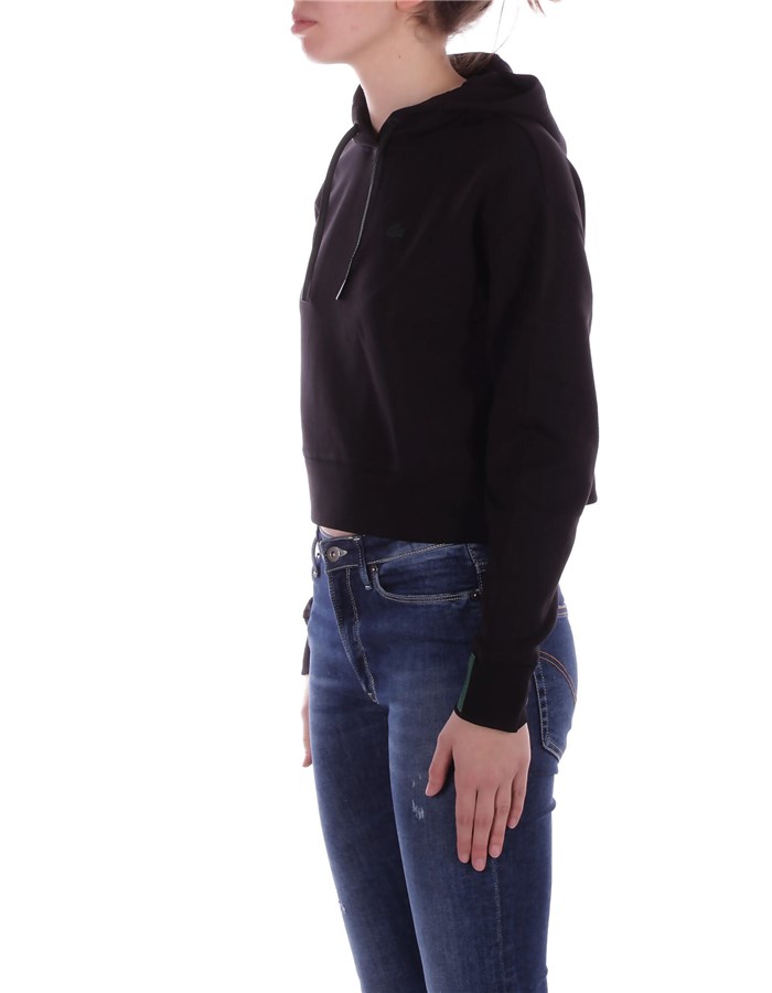 LACOSTE Hoodies Black