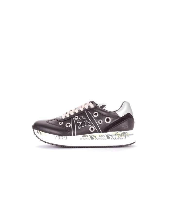 PREMIATA Trainers Black silver