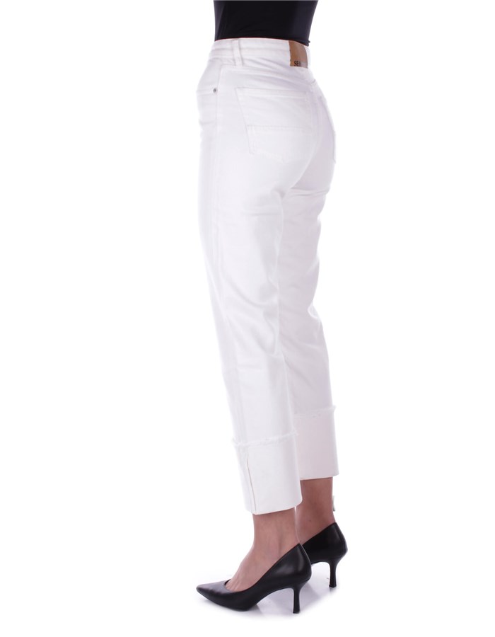 SEMICOUTURE Jeans Cropped Donna Y4SY11 2 