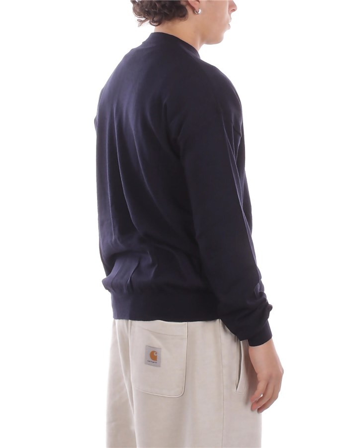 ALPHA STUDIO Knitwear Choker Men 202502AU 3020C 4 