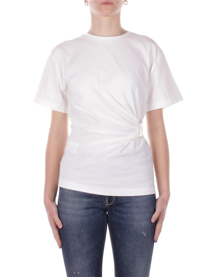 PINKO Manica Corta Bianco