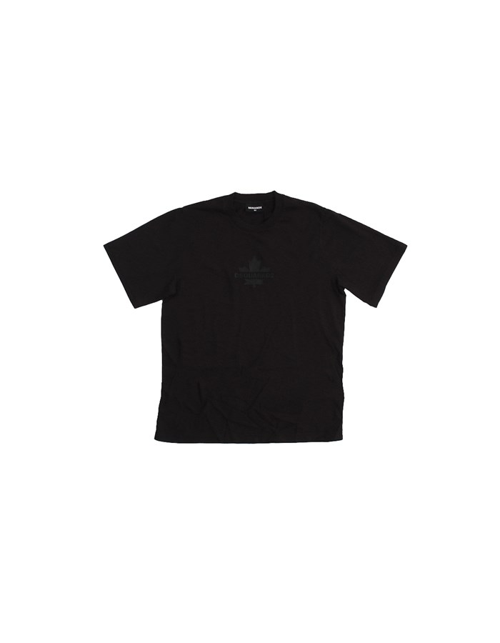 DSQUARED2 T-shirt Manica Corta DQ2743 D0AC7 Nero