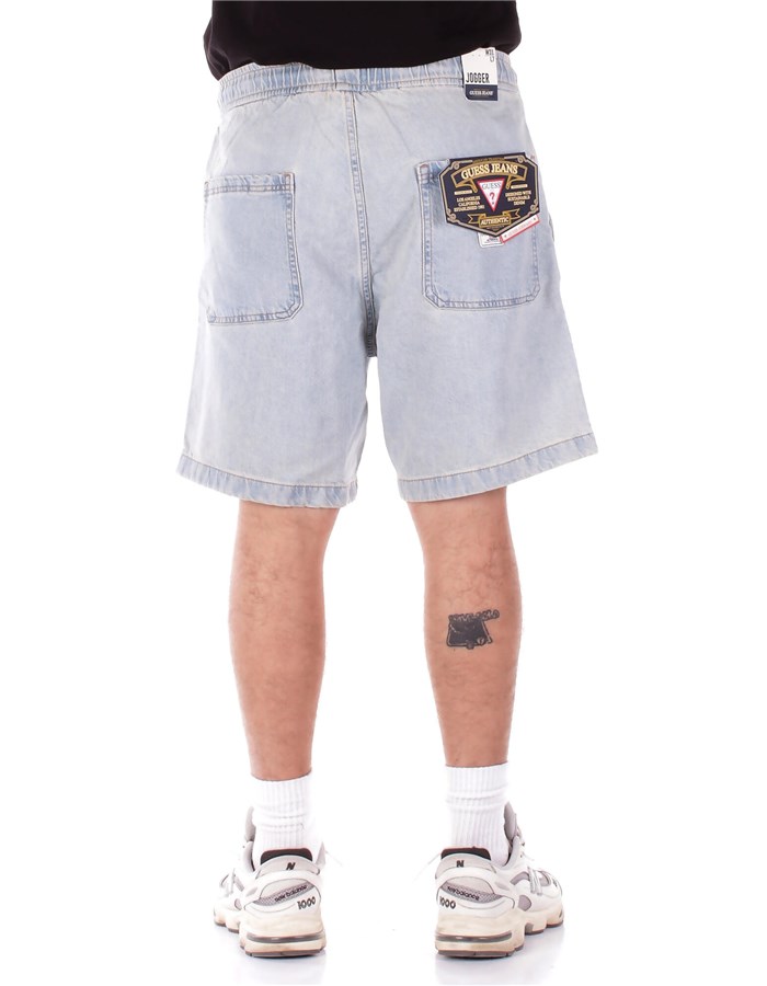 GUESS Shorts Al Ginocchio Uomo M5GD35D5M51 3 