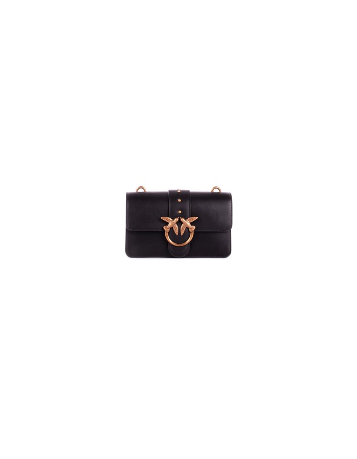 PINKO A Tracolla Nero gold
