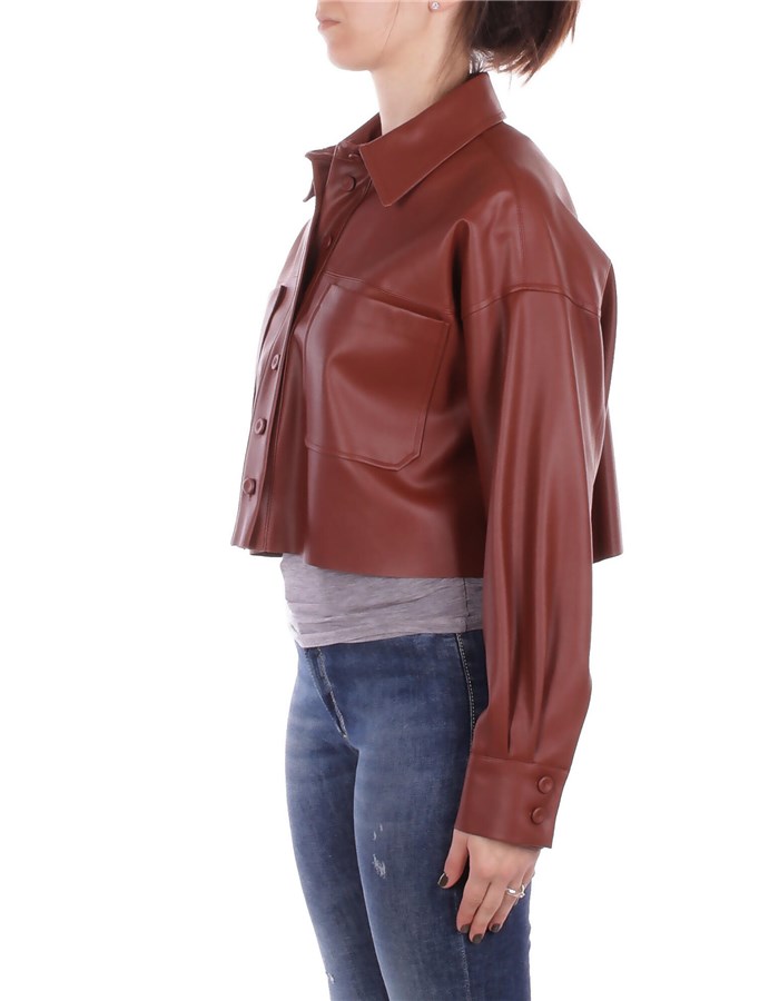 MANILA GRACE Camicia Brown