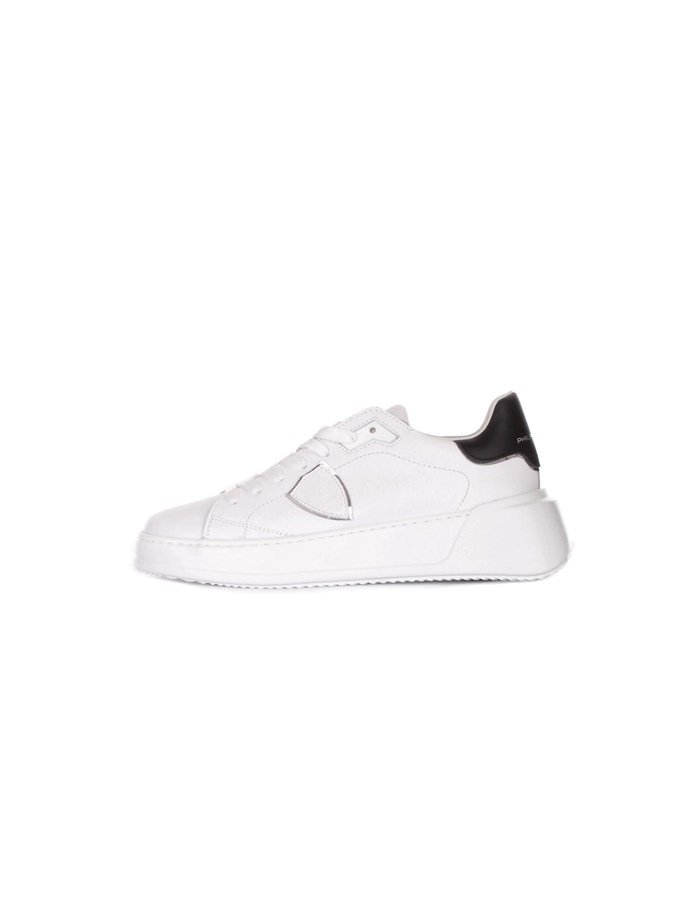 PHILIPPE MODEL PARIS Sneakers Alte BJLD Bianco nero