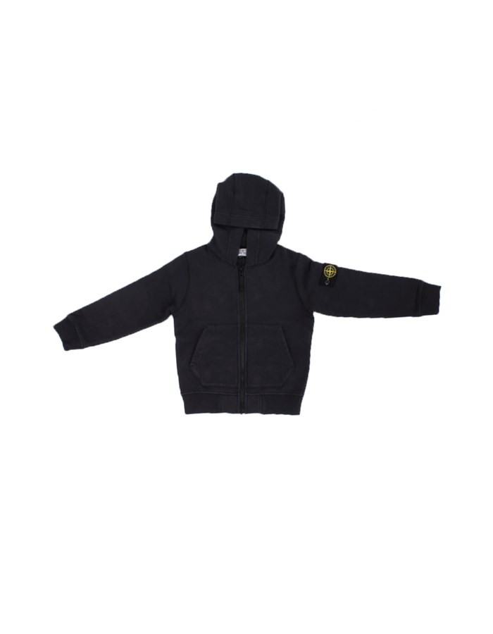 STONE ISLAND Con Zip Navy blu