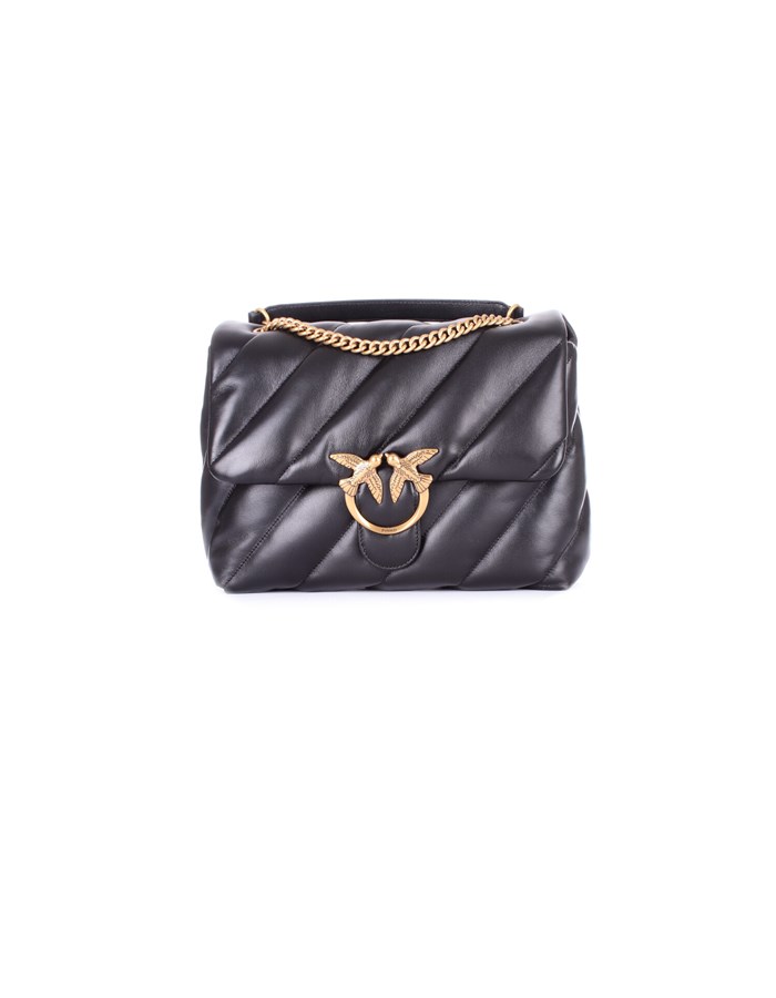 PINKO Shoulder Bags Black gold