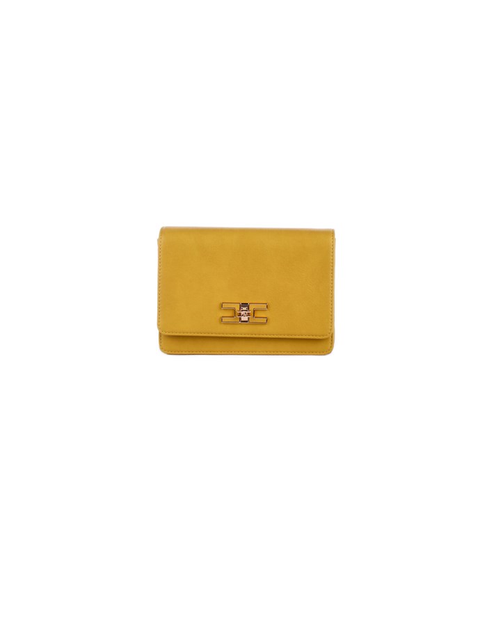 ELISABETTA FRANCHI Shoulder Bags Curry