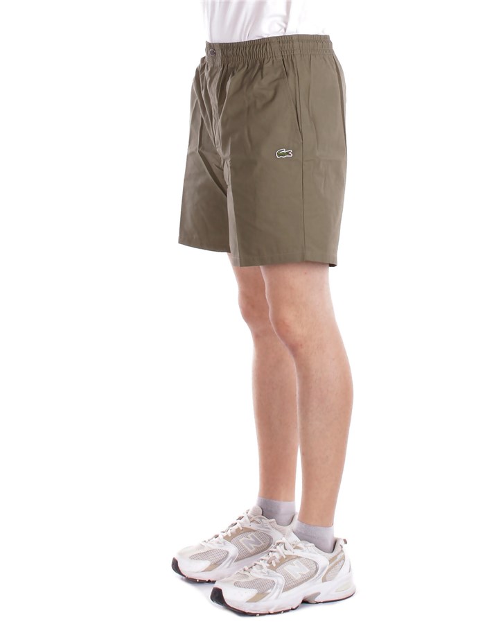LACOSTE Bermuda Verde militare