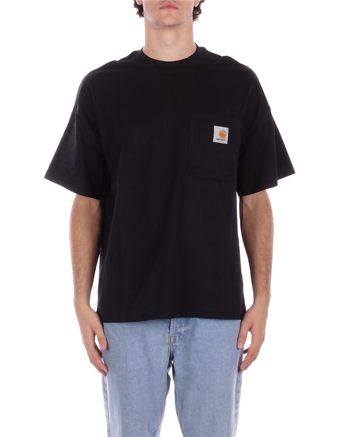 CARHARTT WIP Manica Corta Black