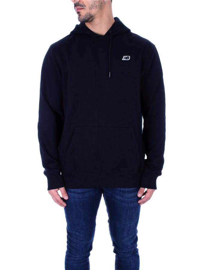 NEW BALANCE Hoodies Black