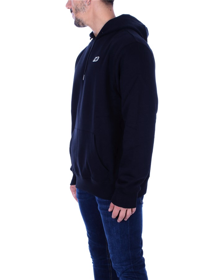 NEW BALANCE Hoodies Black