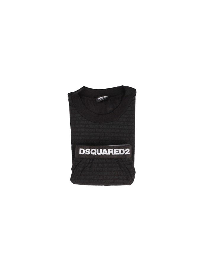DSQUARED2 Short sleeve Black