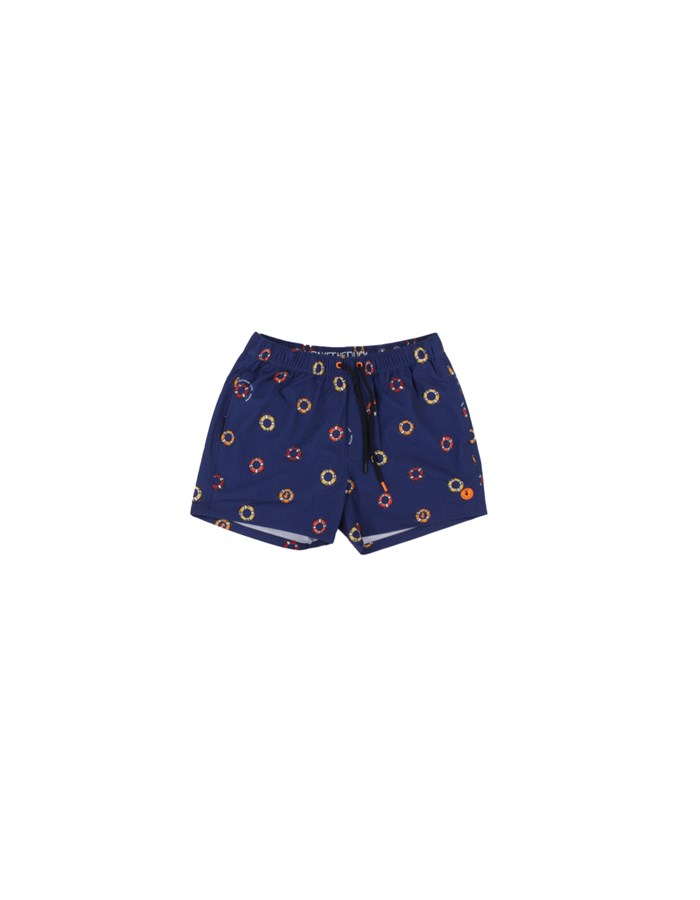 SAVE THE DUCK Shorts Mare Fantasia blu