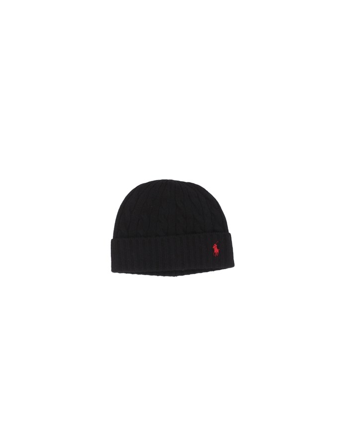 RALPH LAUREN Beanie Black