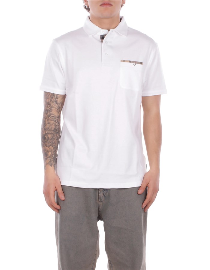 BARBOUR Polo shirt white