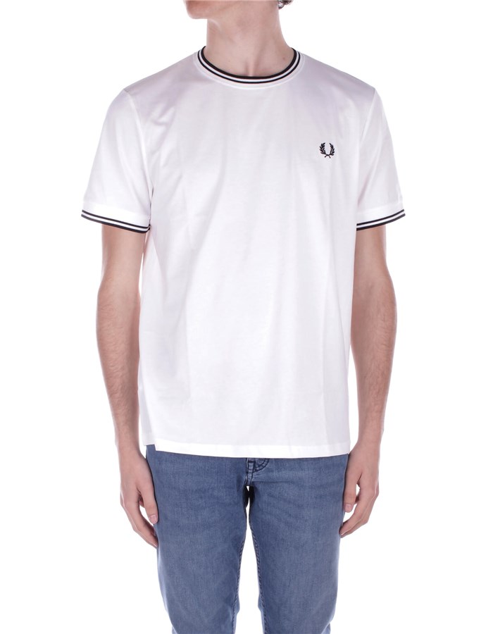 FRED PERRY Short sleeve white