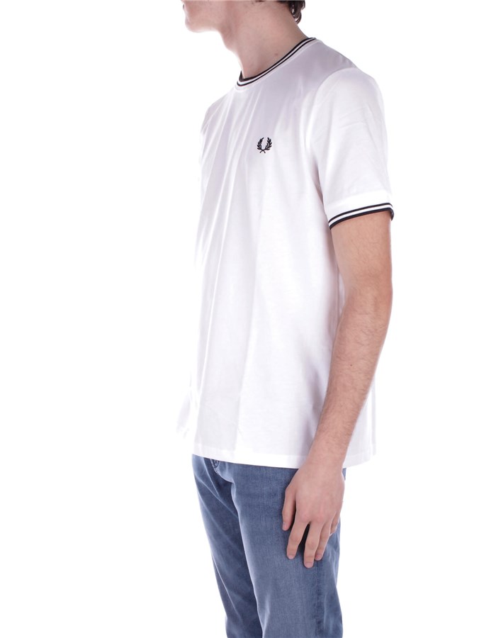 FRED PERRY Short sleeve white
