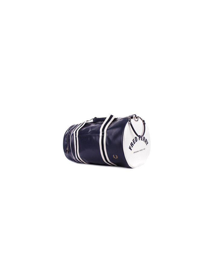 FRED PERRY Borsone Navy avorio