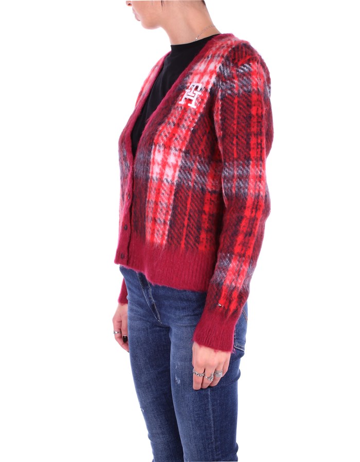 TOMMY HILFIGER Cardigan Red