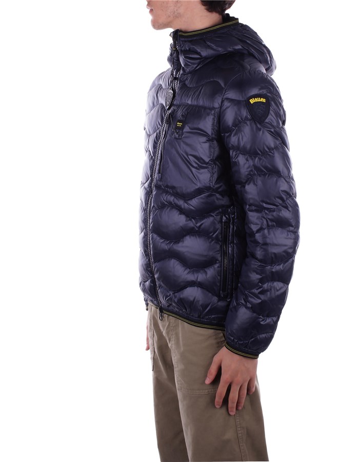 BLAUER Jackets Blue