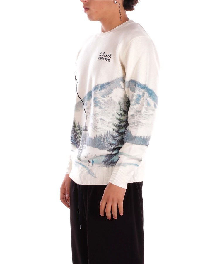 MC2 SAINT BARTH Girocollo Panna