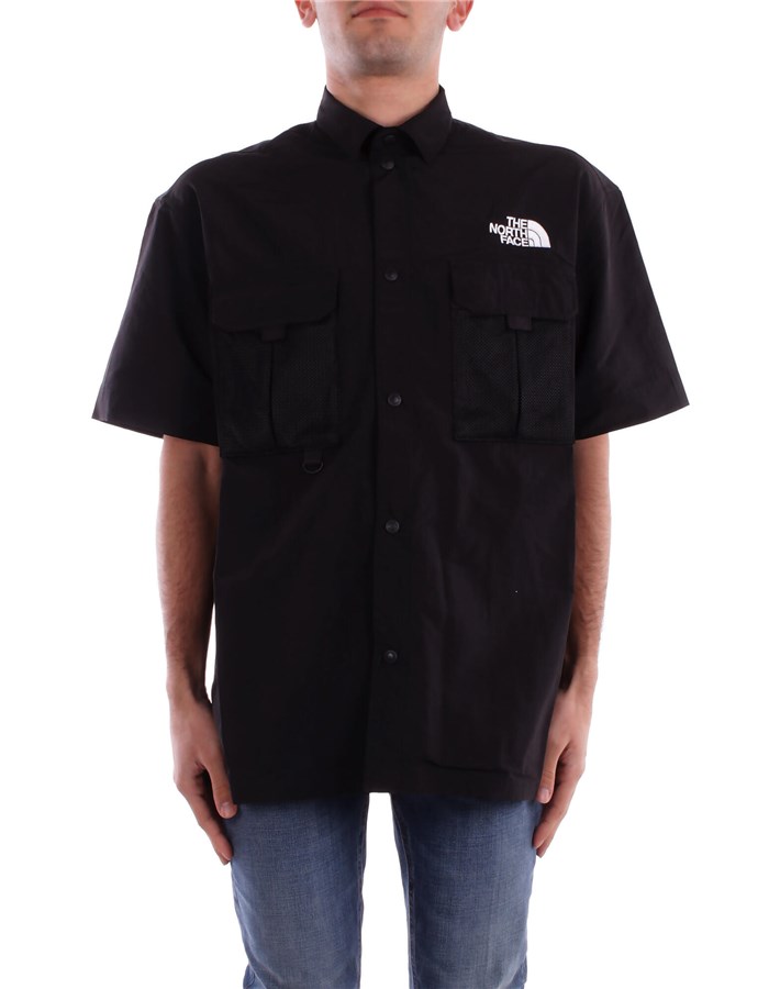 THE NORTH FACE Short sleeve shirts Black