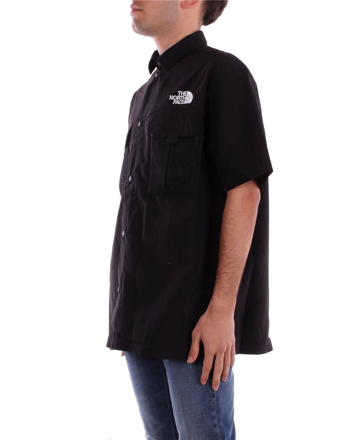 THE NORTH FACE Short sleeve shirts Black