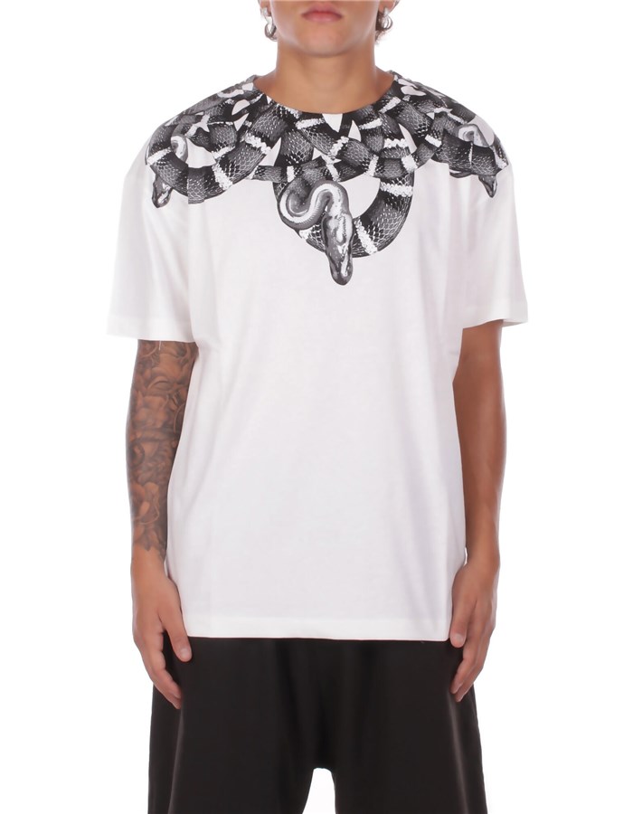 MARCELO BURLON COUNTY OF MILAN Short sleeve Cream