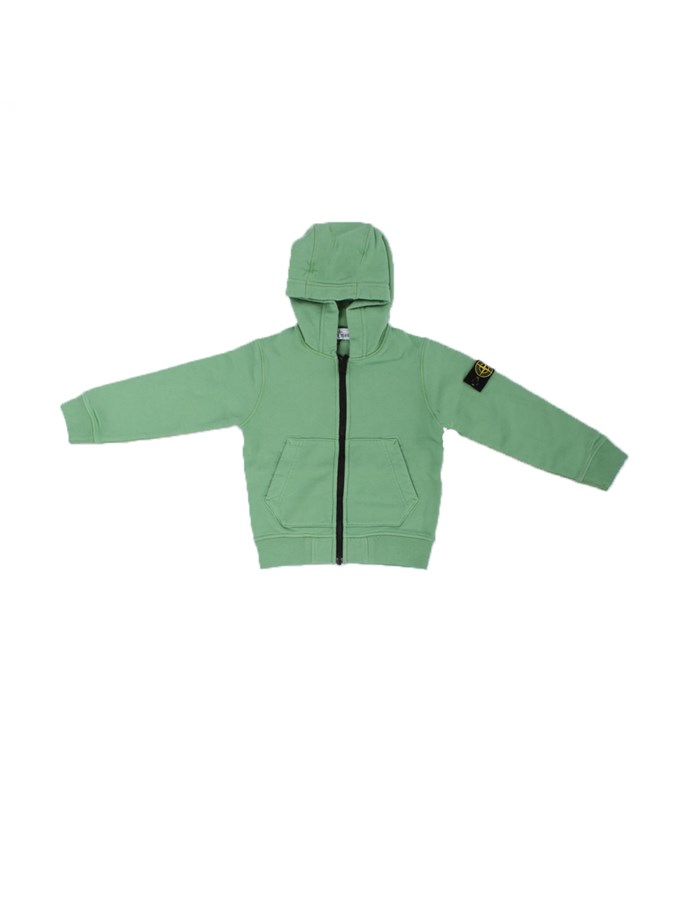 STONE ISLAND Sweatshirts  With Zip 791660720 Green