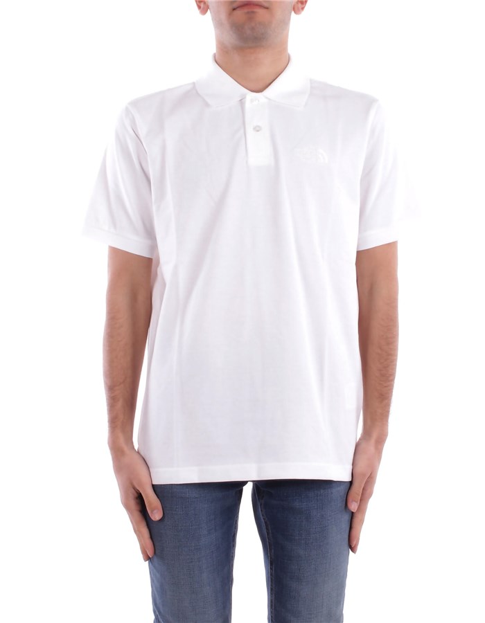 THE NORTH FACE Short sleeves white