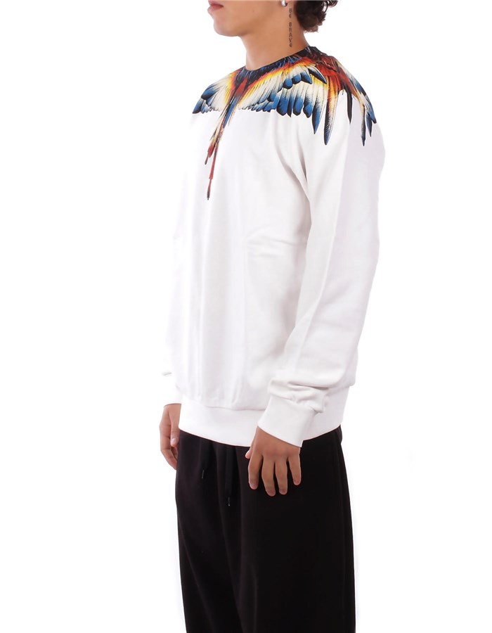 MARCELO BURLON COUNTY OF MILAN Crewneck Cream