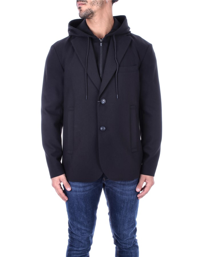 EMPORIO ARMANI Jackets Black