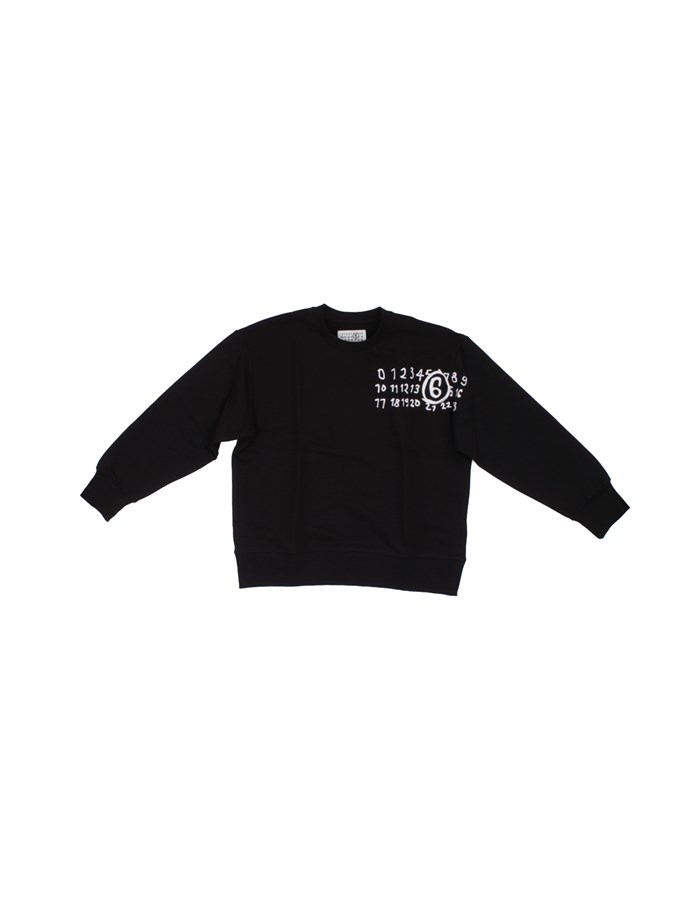 MM6 MAISON MARGIELA Felpe Girocollo Nero