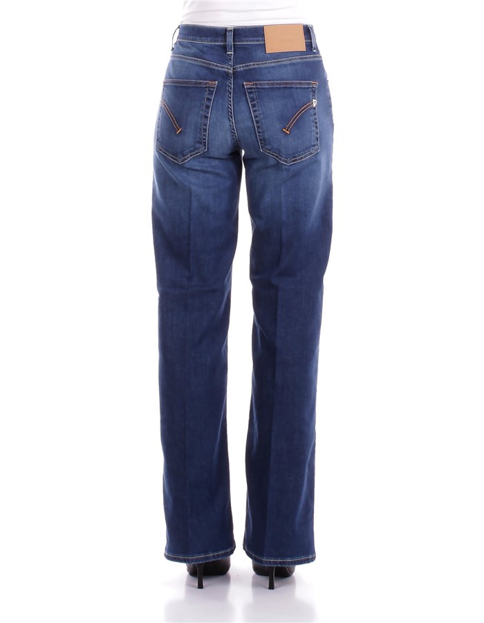 DONDUP Jeans Flair Donna DP427DS0296IM9 3 