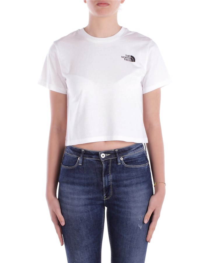 THE NORTH FACE Short sleeve white