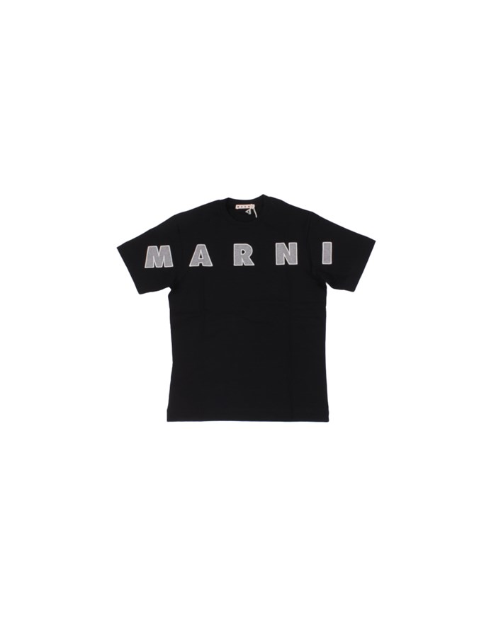 MARNI Manica Corta Nero