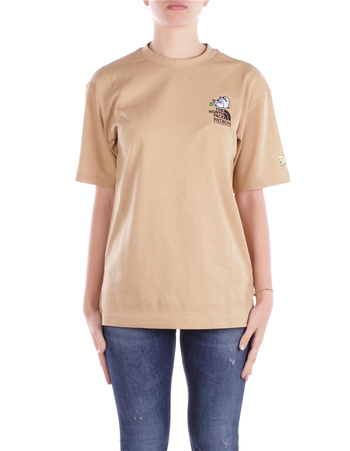 THE NORTH FACE Short sleeve Khaki