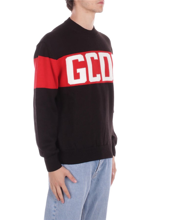 GCDS Maglieria Maglie Girocollo Uomo B2CM1505KI4 5 