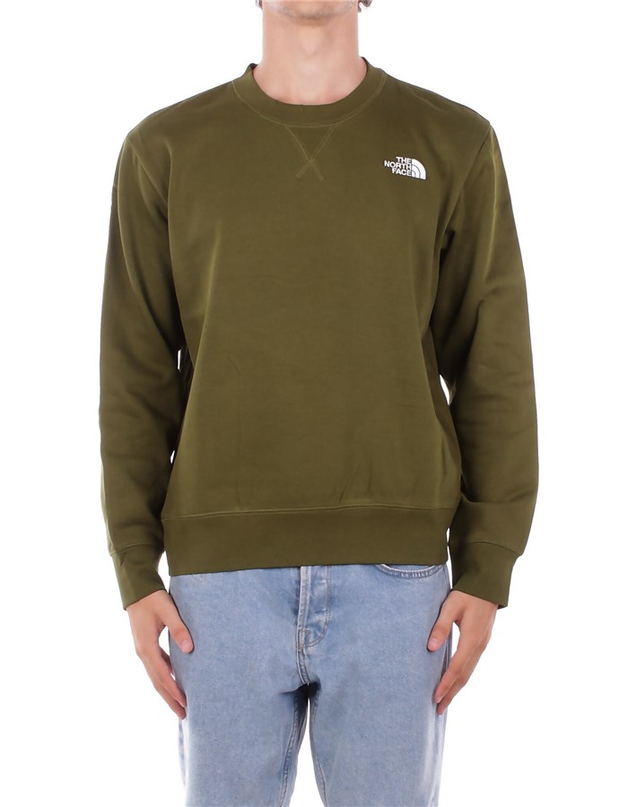 THE NORTH FACE Felpe Girocollo Woodland green