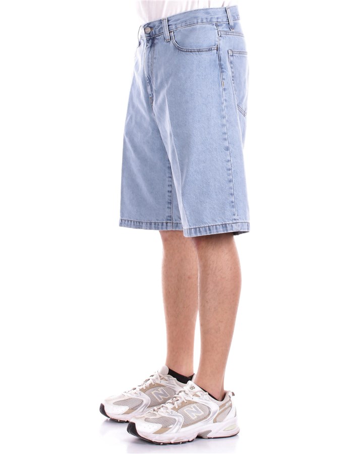 CARHARTT WIP Bermuda Blu bleached