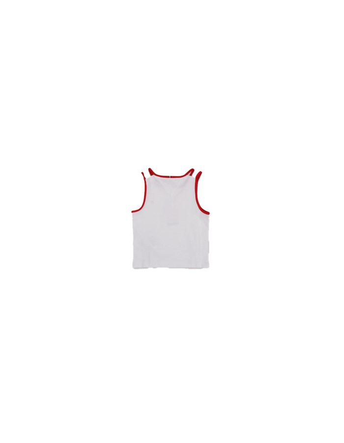 TOMMY HILFIGER Tanks White red