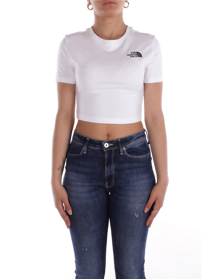 THE NORTH FACE Short sleeve white