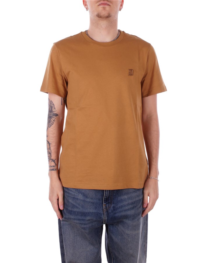 DONDUP Short sleeve Camel