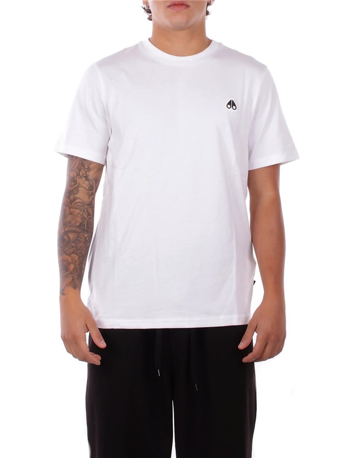 MOOSE KNUCKLES Manica Corta White