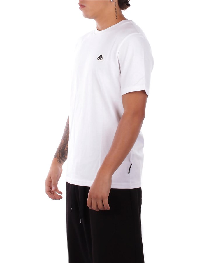 MOOSE KNUCKLES Manica Corta White