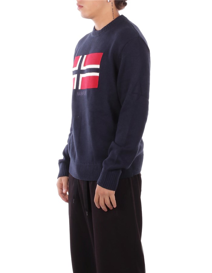 NAPAPIJRI Girocollo Blu