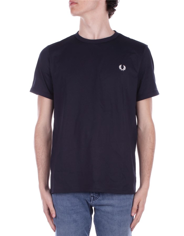 FRED PERRY Short sleeve Navy