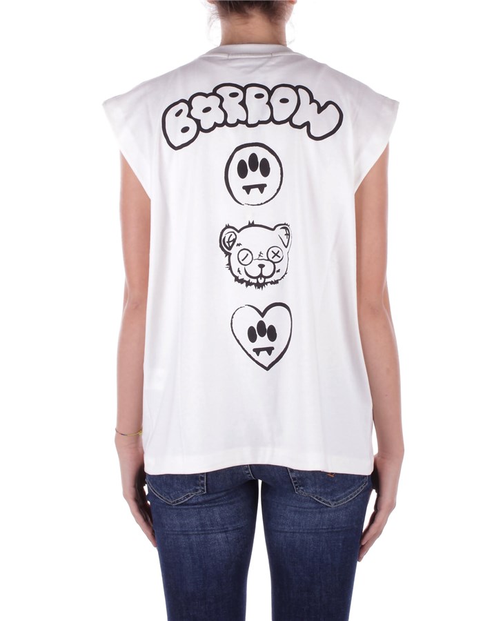BARROW T-shirt Senza Manica Unisex S5BWUATH160 3 